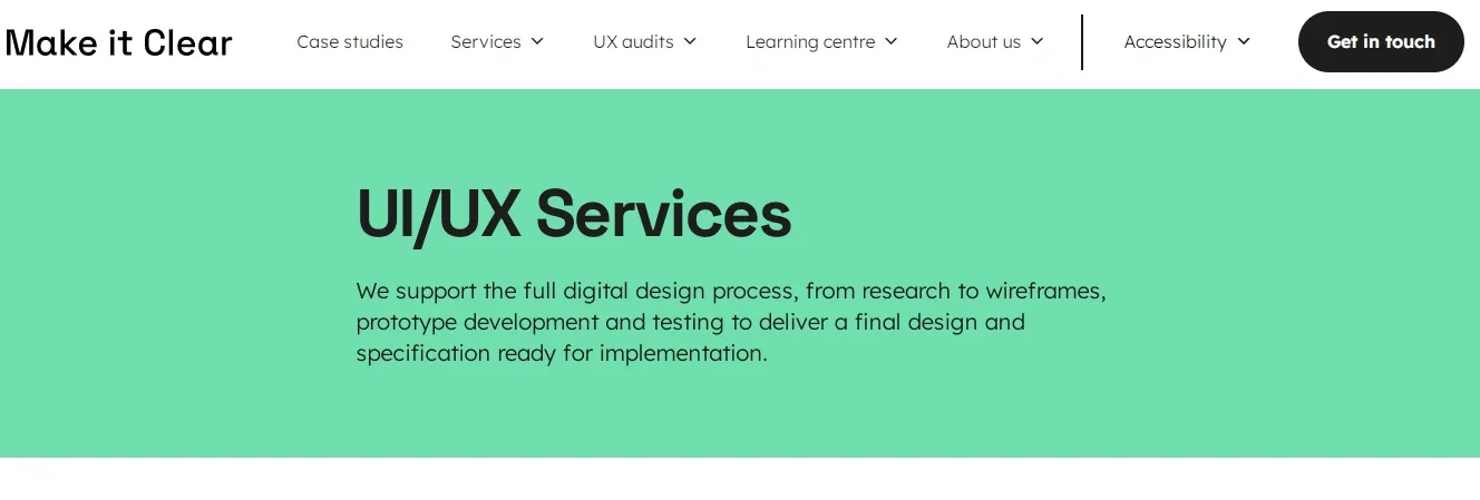 10 UIUX Agencies in London, UK to Hire (2025) 11.webp