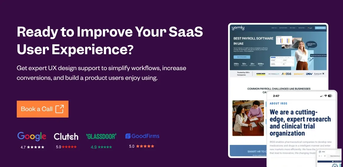 7 SaaS UX Design Best Practices For Growth (+Real Examples)