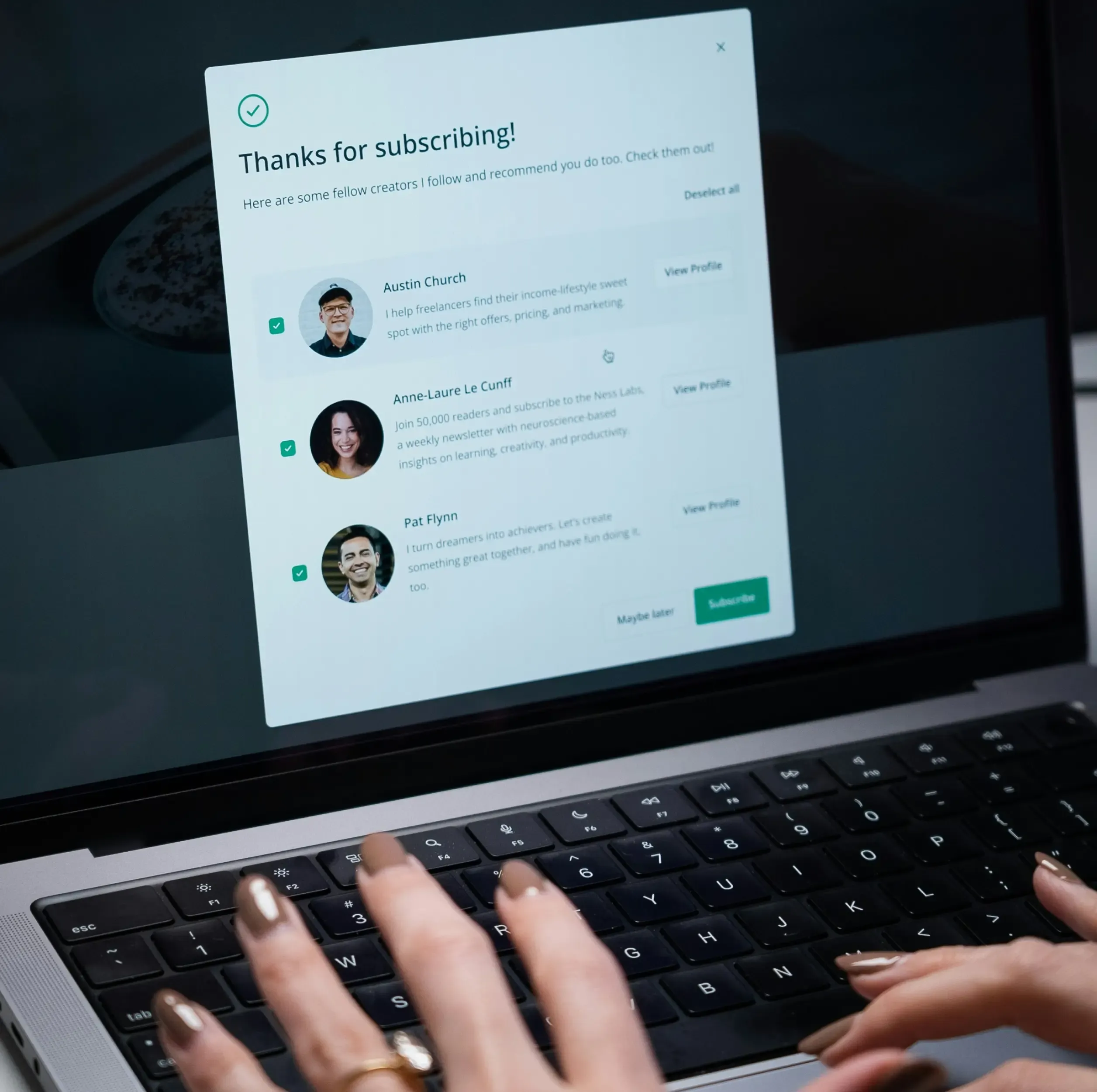 An Image Is Showing Tenet Email Marketing Solutions For All Industries & Business Types