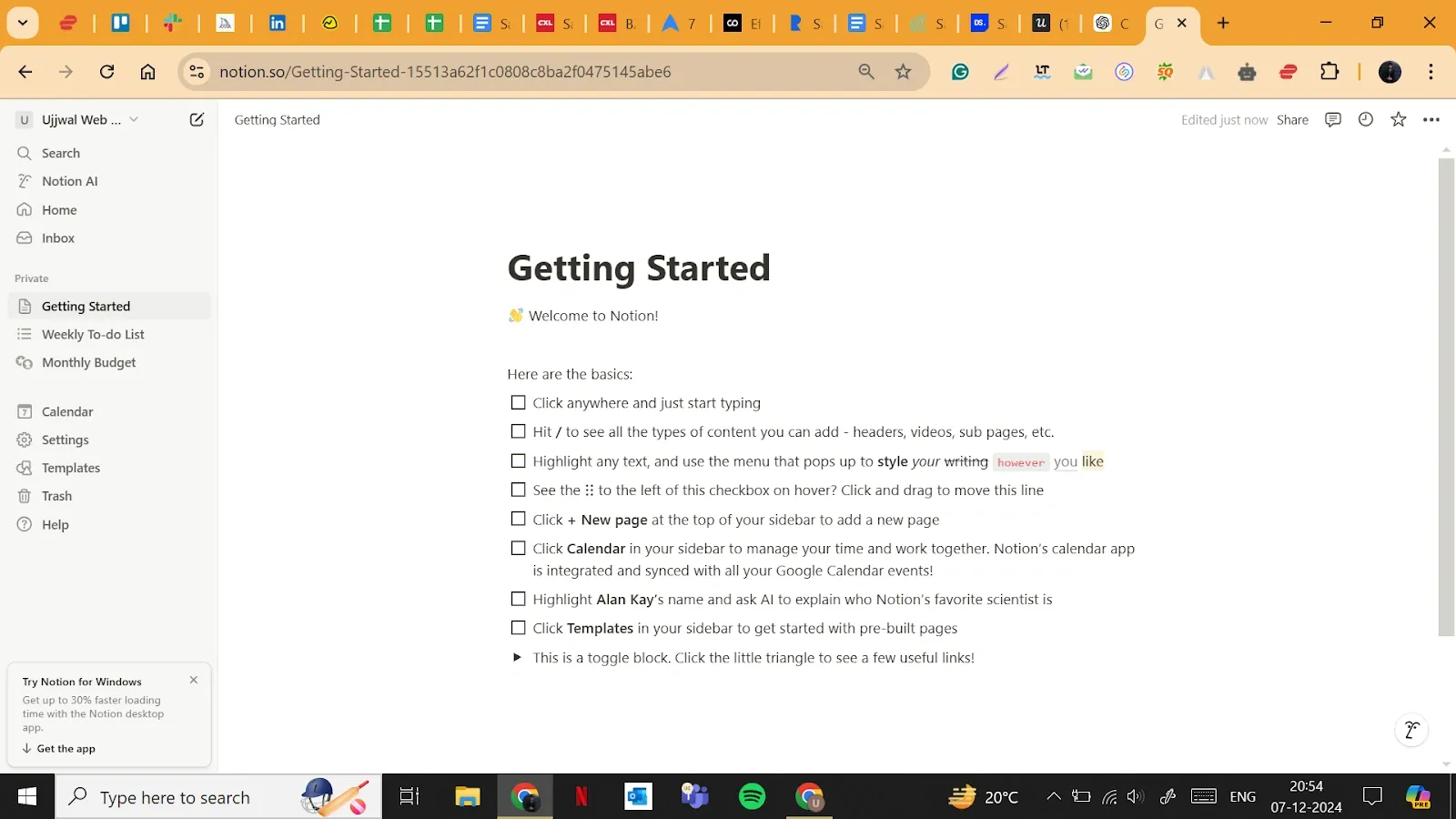 notion saas user onboarding tutorials
