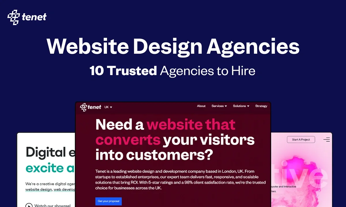 10 Trusted Website Design Companies in London (2026)